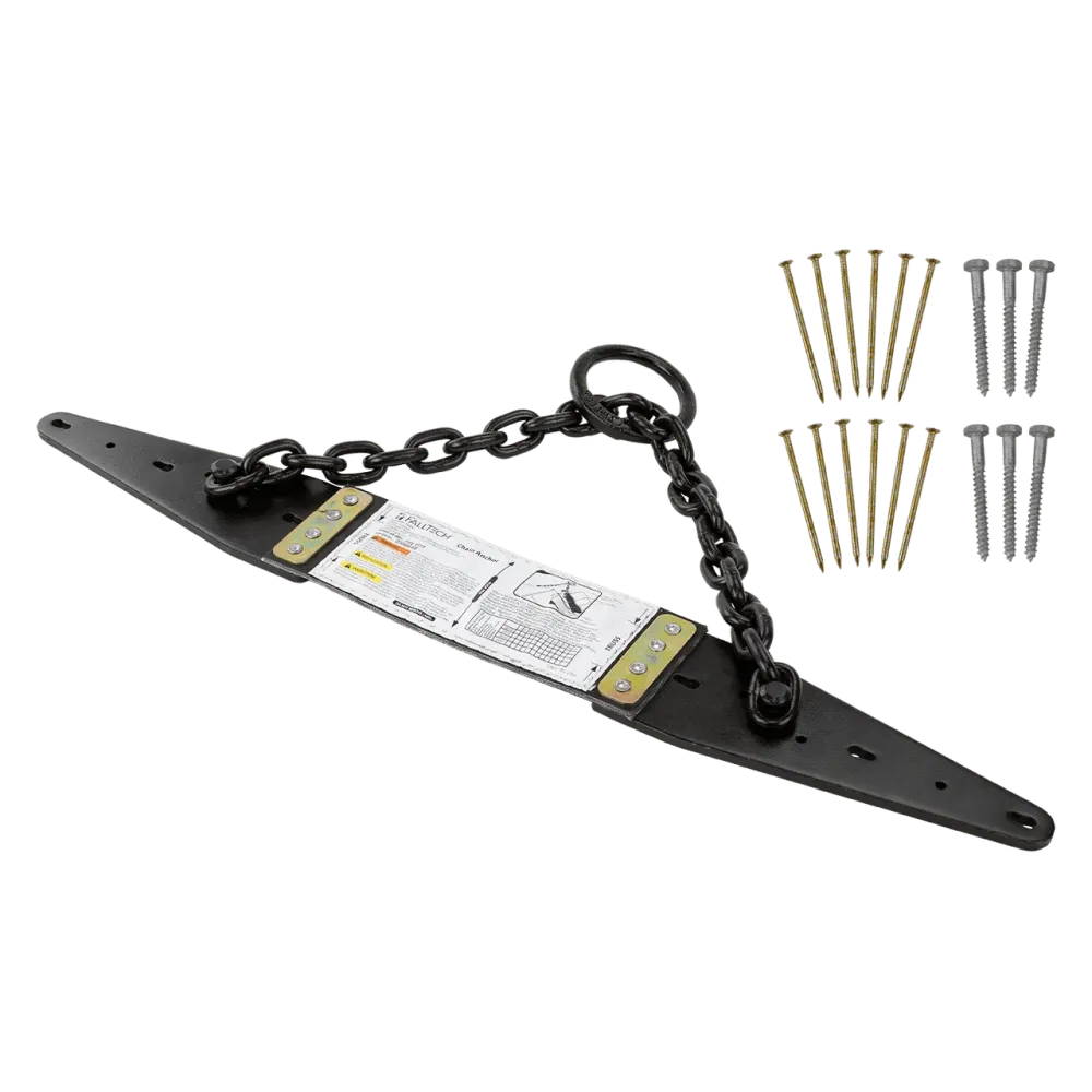 FALLTECH Reusable Heavy Duty Chain Anchor Wood