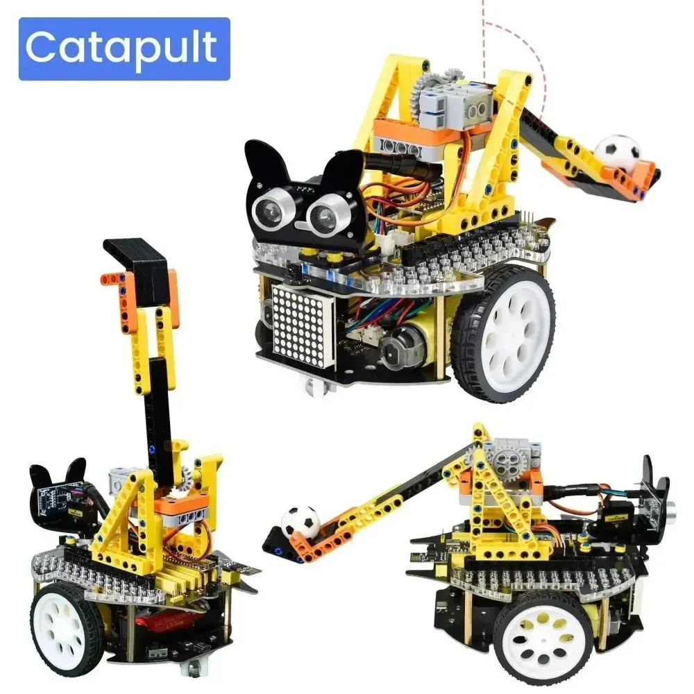 KeyeStudio Beetlebot 3 1 Robot Arduino STEM met Handleiding en Materialen
