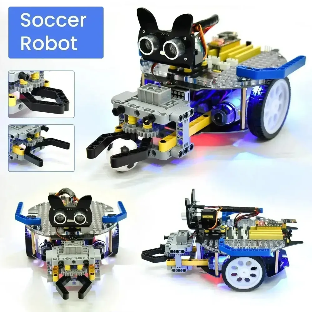 KeyeStudio Beetlebot 3 1 Robot Arduino STEM met Handleiding en Materialen