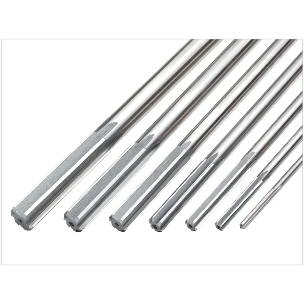 7-piece HSS Chucking Reamer Set, 1/8 Inch - 1/2 Inch 4-snijend ontwerp