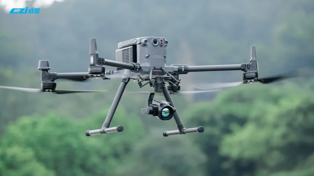 Gipsmodel Trimmer CZI DT1K Temperatuur Imaging Camera - 8x Zoom 1280×1024 30FPS IR Thermal Matrice 300 / 350 RTK Drone
