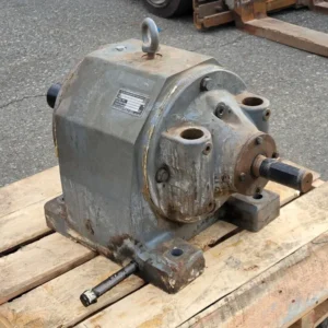 52.11:1 Ratio Inline Gear Reducer Type R103P - DIN Norm