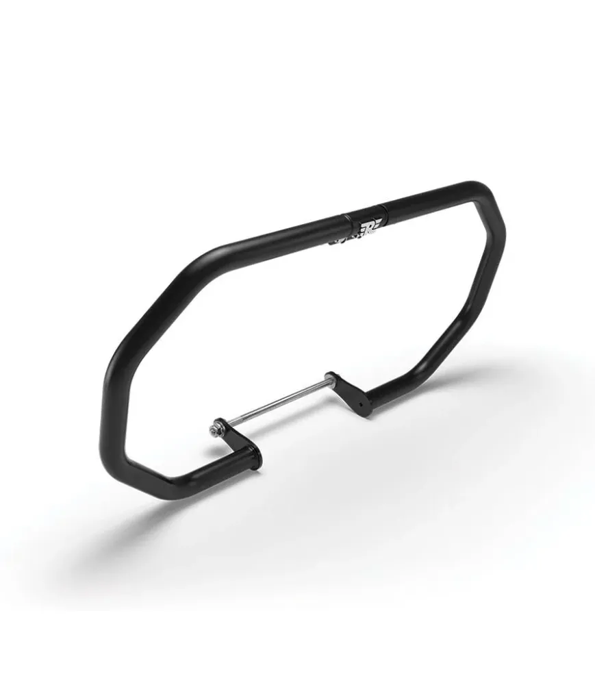 Roestvrij Staal Engine Protection Bars Octagonal Classic / Meteor / Bullet 350 Ravenzwart - Royal Enfield