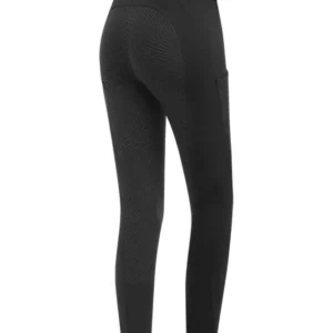 Roestvrij Staal Women's Thermal Riding leggings Rena Koolzwart 10
