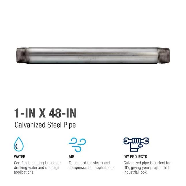Southland 1- x 48- Galvanized Pipe