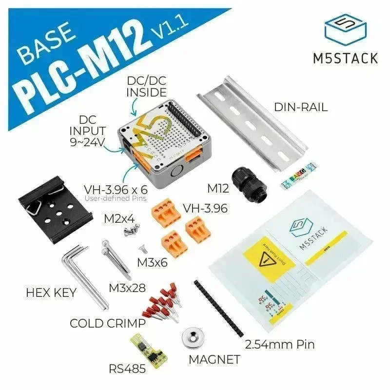 M5stack PLC Proto Industrial Board Module V11 met CE-Keurmerk
