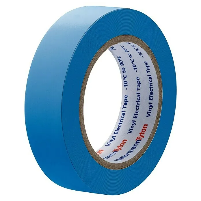 Elektrisch isolerend Ibelec Pvc-isolatietape - 6 x 6 mm, Blauw