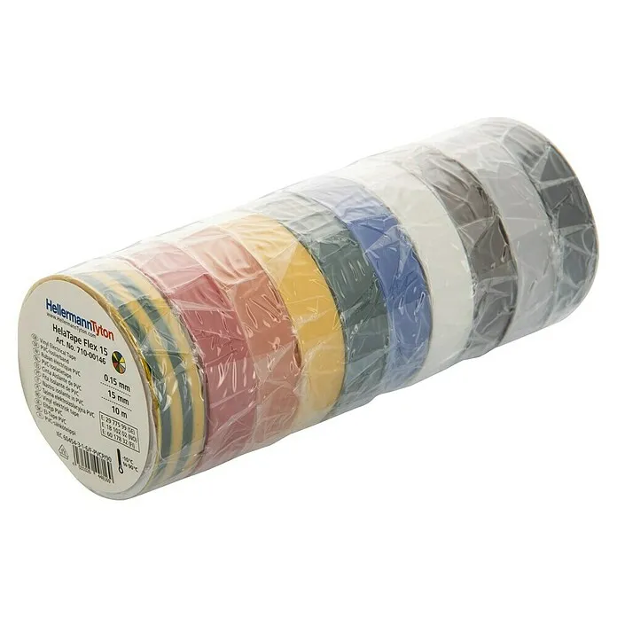 Hittebestendig Ibelec Pvc-isolatietape - 6 x 6 mm, Meerdere