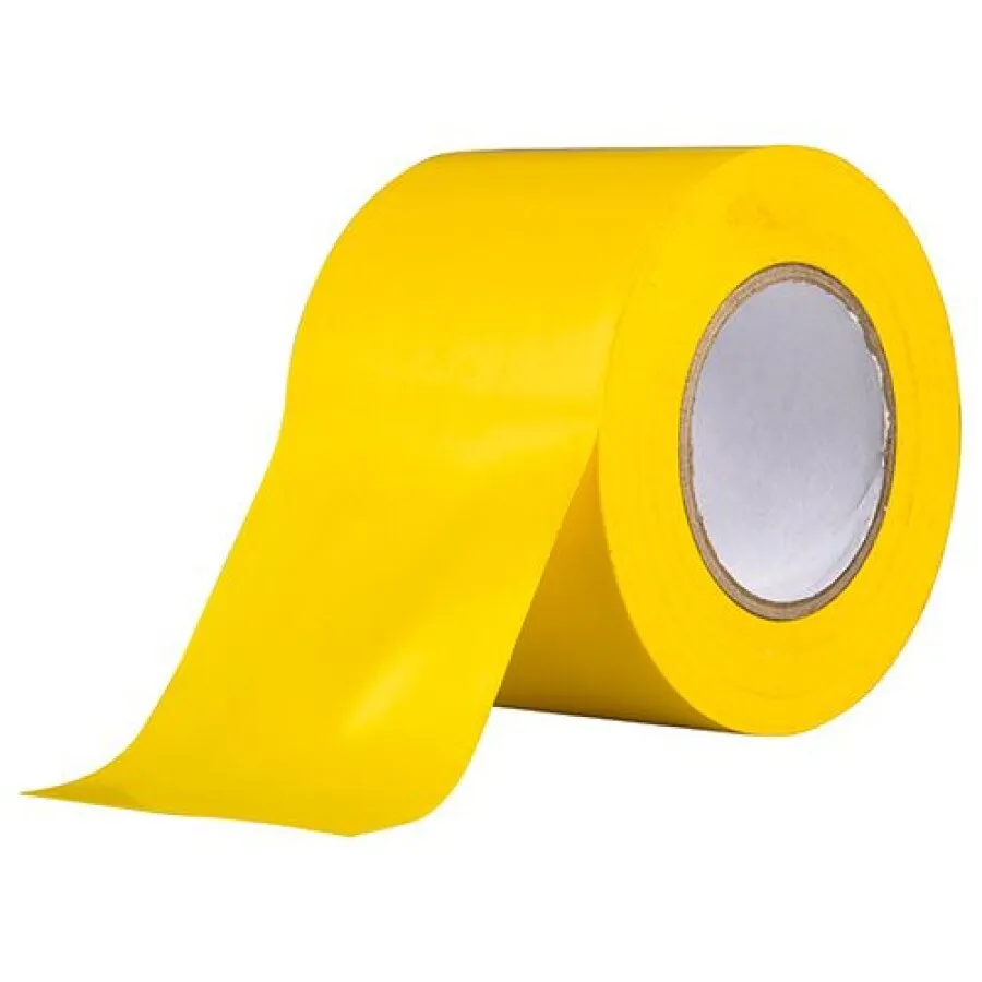 Vochtbestendig HPX isolatietape - 52400 - VINYL - geel - 50 mm x 10 m - YI5010