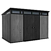 Keter Berging Venetian 11x7 - Buitenmaat incl. dakoverstek - b x d: 340 x 218 cm, Kunststof