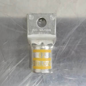 1 Hole 4/0 AWG Compression Lug 62 Mosterdgeel 58162 (Bag 30)