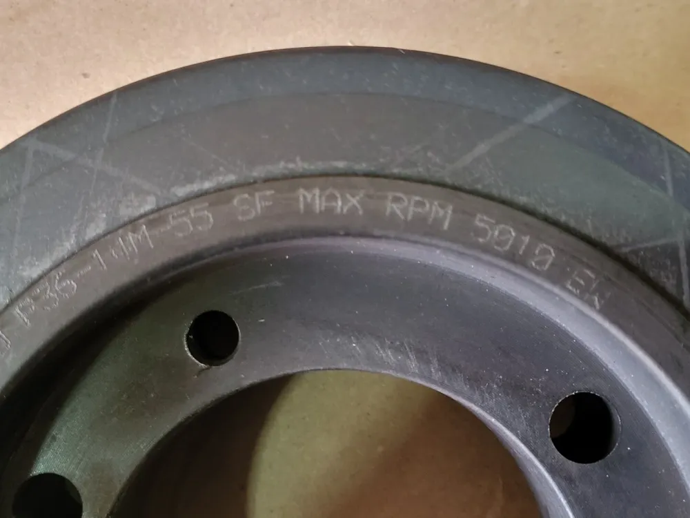 High Torque Drive Belt Sprocket P36-14M-55-SF