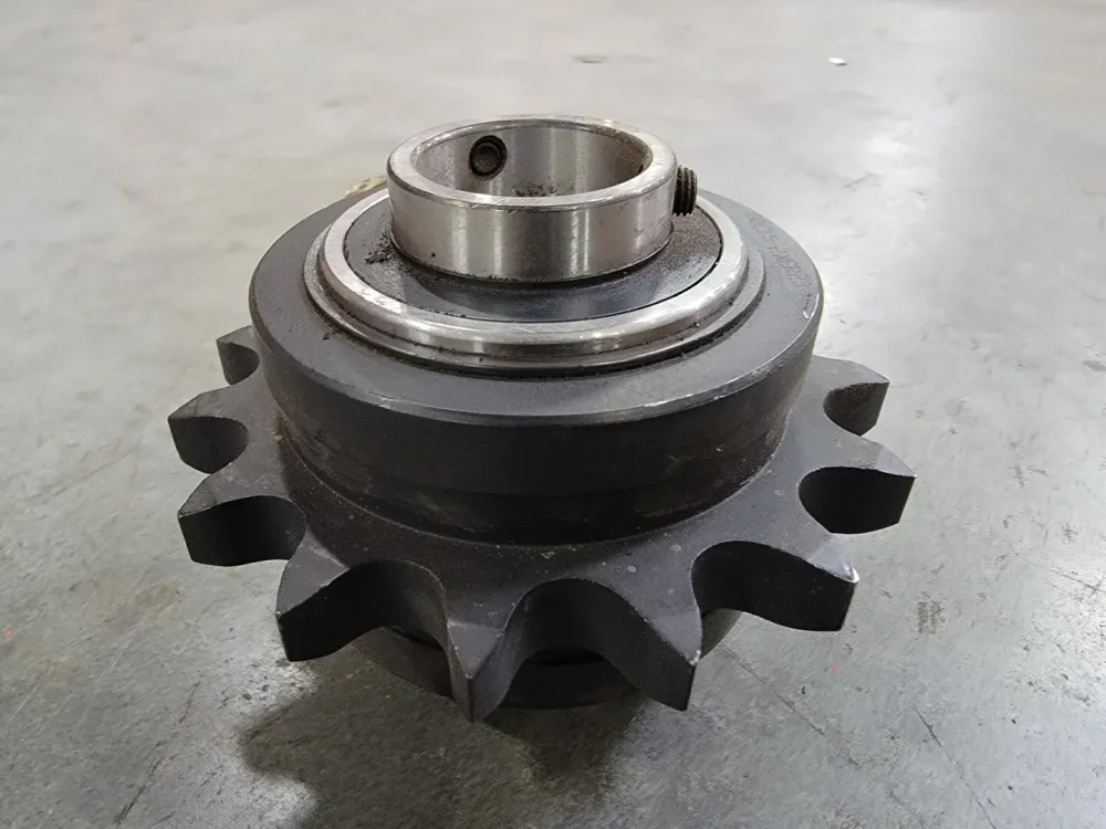 Idler Roller Chain Sprocket 80C15107IA, Size 80, 15 Teeth w/ ER23 Bearing
