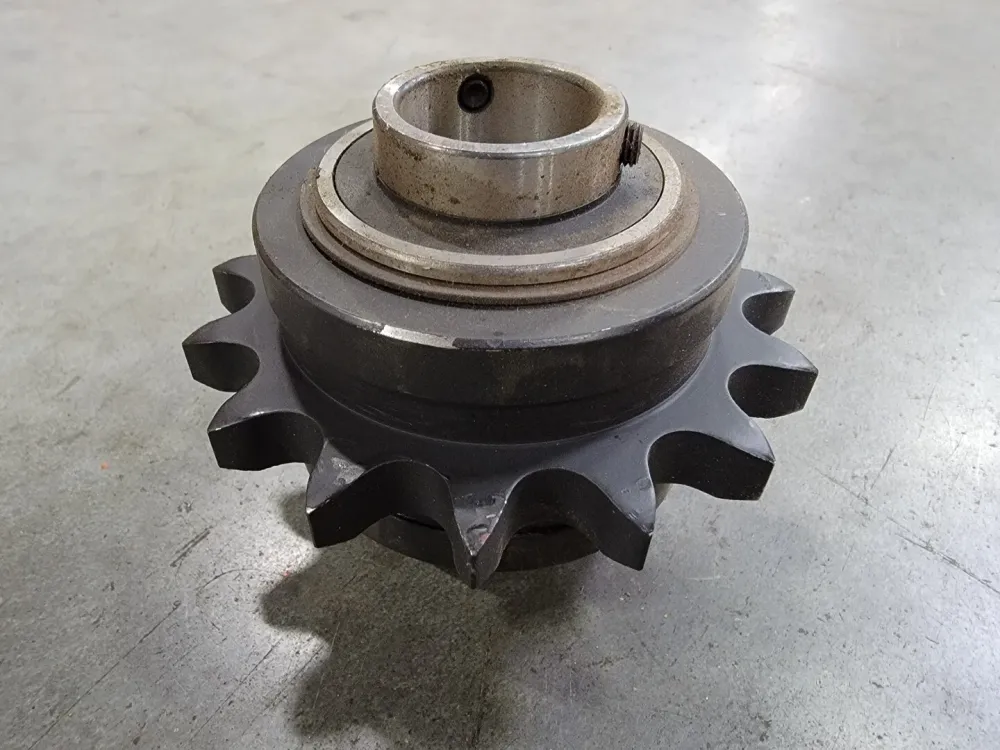 Idler Roller Chain Sprocket 80C15107IA, Size 80, 15 Teeth w/ ER23 Bearing
