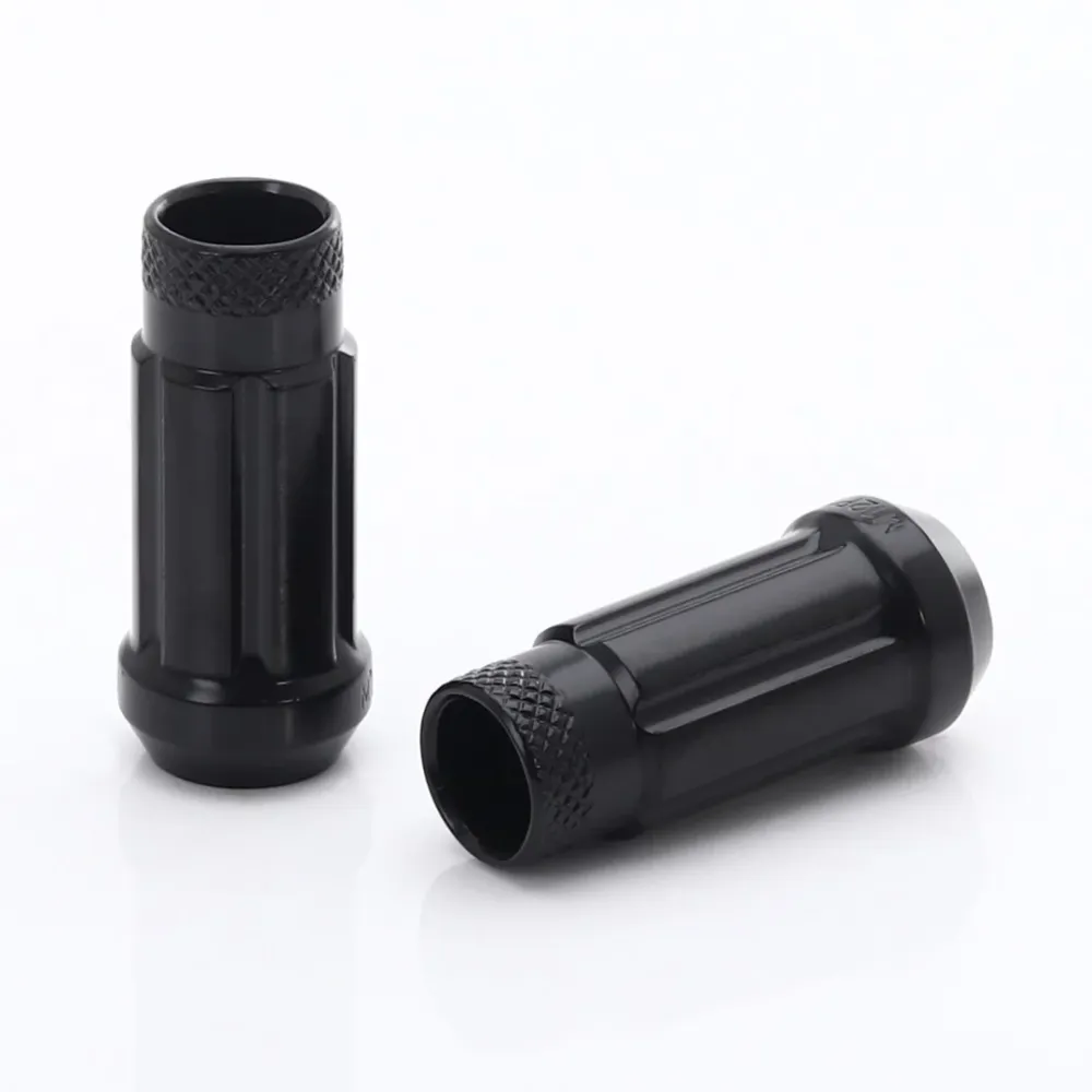 JN4 Black Forged Rvs Wheel Nuts M12x1.25 (Open Ended, Pack 20)