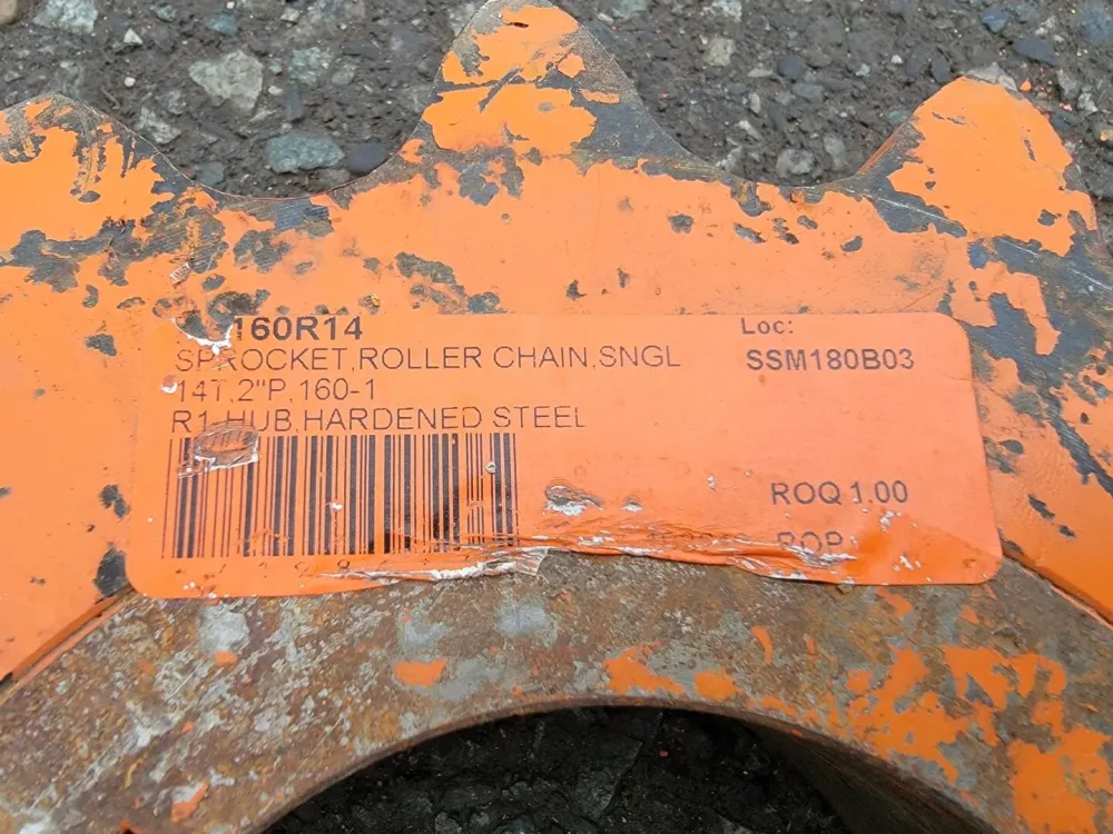 Roller Chain Sprocket H160R14, Size 160, 14 Teeth