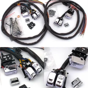 Kit De Interruptor Led Cromado Para Harley Davidson voor dakbedekking