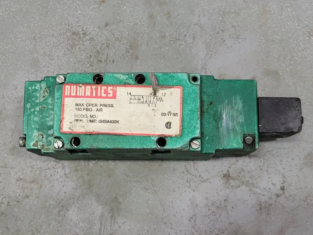 150 PSIG Solenoid Air Valve I34BA400K