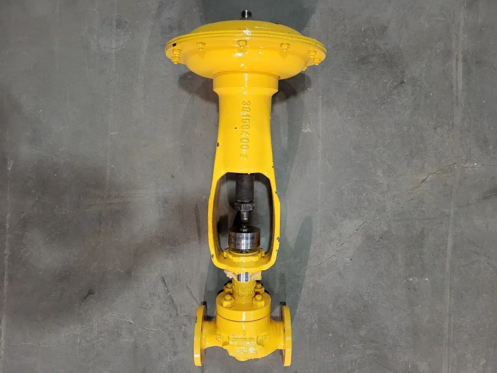 1" Class 150 Control Valve CF3M w/ Pressure Regulator 535H
