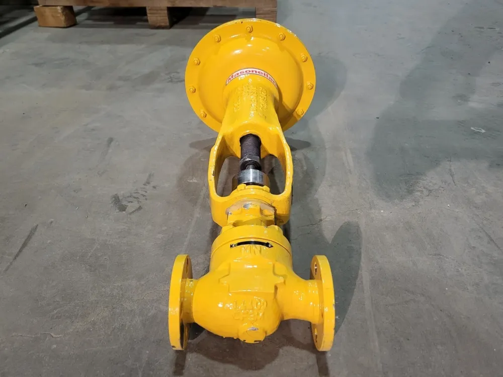 1" Class 150 Control Valve CF3M w/ Pressure Regulator 535H