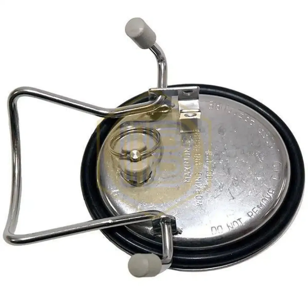 Corny keg lid pressure relief valve