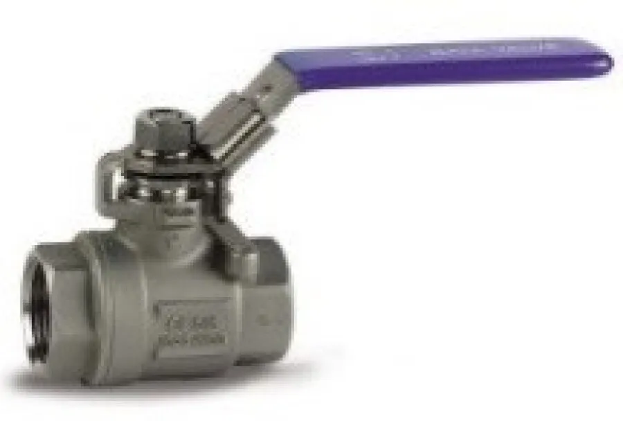 Kogelkraan - RVS 316 - 2delig - 3/4" - binnen/binnen