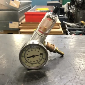 1/4" NPT Filter Regulator B742J w/ Weksler Pressure Gauge 0-100 psi
