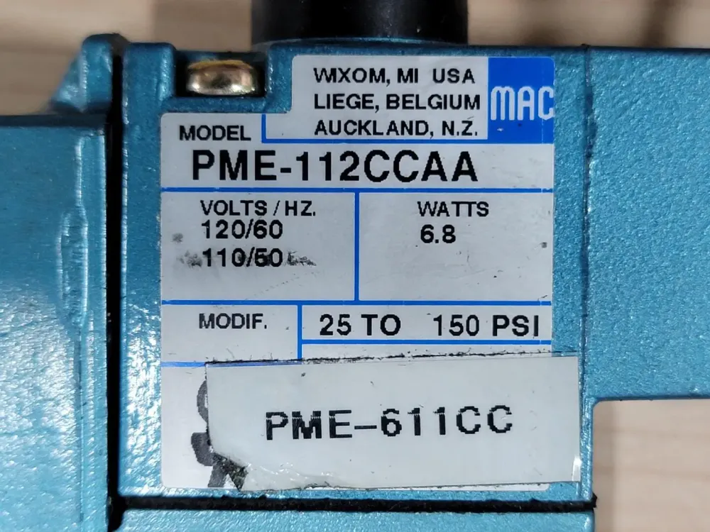 Solenoid Valve 812C-PM-611CC-112