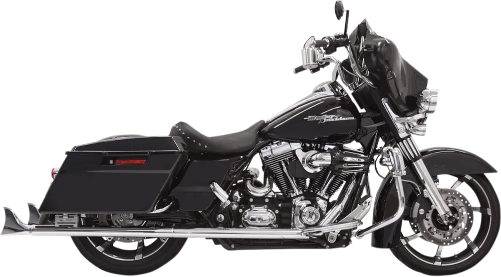 21/4" FISHTAIL SLIP-ON MUFFLERS HARLEY-DAVIDSON