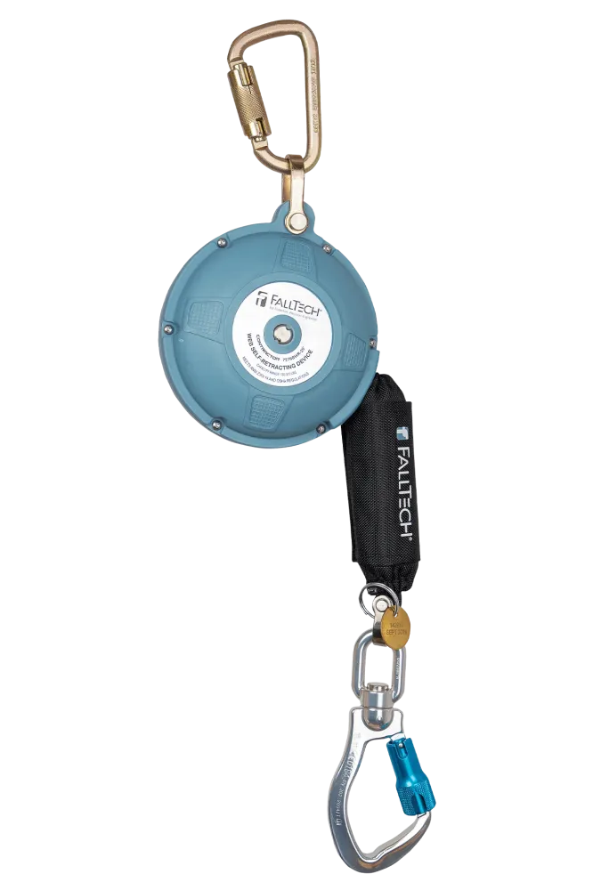 FALLTECH 20' Contractor Web Class 1 SRL w/ Swivel Lichtmetaal Carabiner