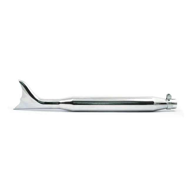 Fishtail Muffler, Batwing Univ. Harley-Davidson voor Dunne Plaatwerk