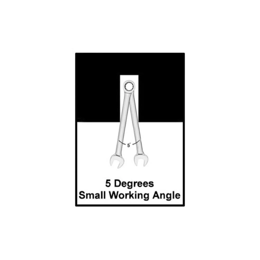 Gegalvaniseerd Roestvrij Signet Tools Inc. 3/4'' Wisselbaar Gear Wrench - Imperial