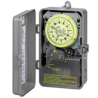 Industrieel Zwaar Belastbaar SCRATCH AND DENT Intermatic Pool/Sprinkler/Irrigation Timer 24 Hr Mechanical