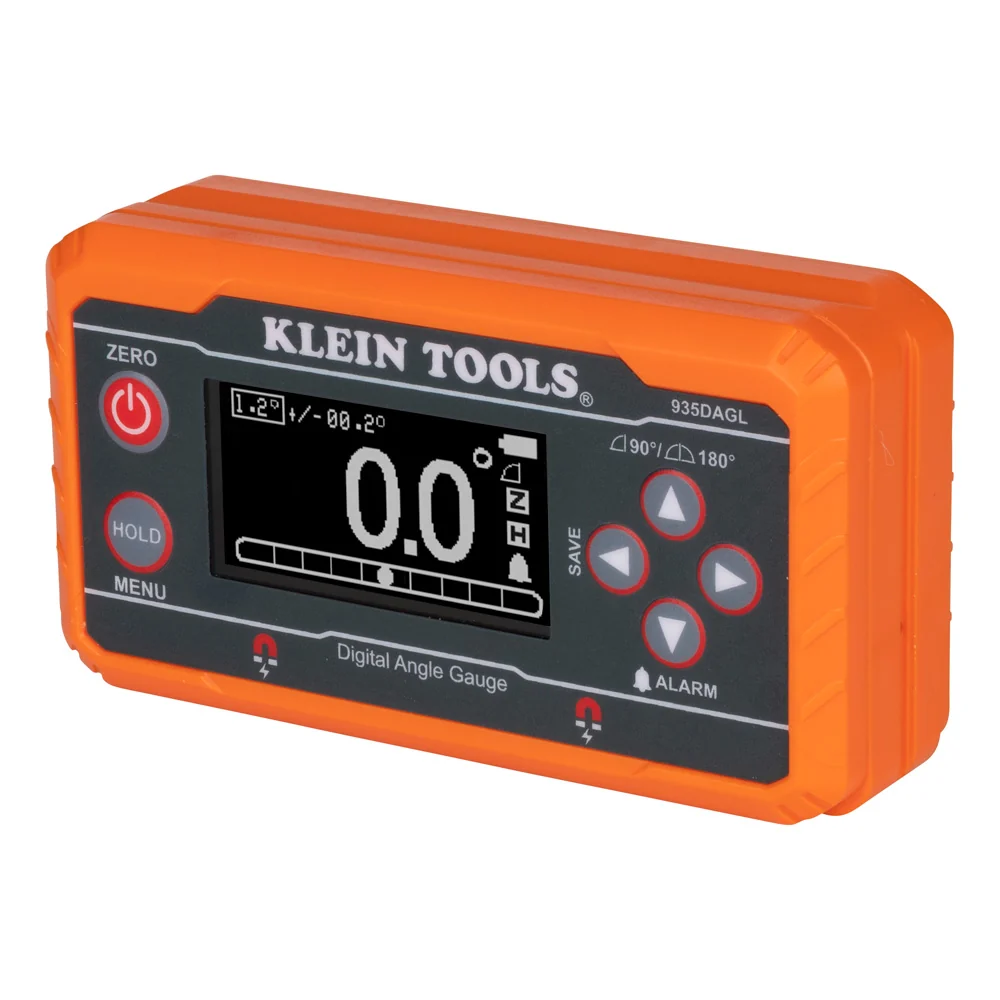 KLEIN TOOLS Digital Level w/ Programmeerbaar Angles voor Dunne Plaatwerk