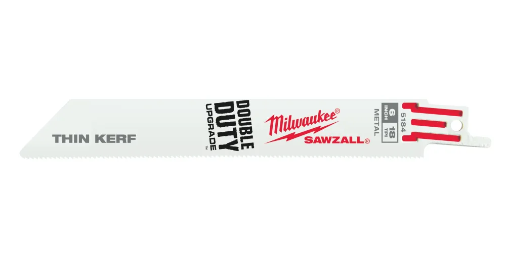 Milwaukee Tools SUPER SAWZALL BL 18T 6LG 100PK 48-01-7184