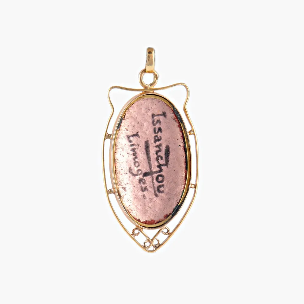 Pendant Email Limoges Jean-Baptiste Issanchou - voor Industriële Toepassingen