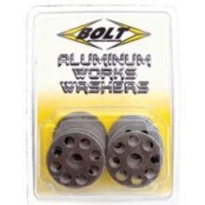 Professionele Kwaliteit Pack de 10 Arandelas de aluminio Bolt ØINT 6MM / ØEXT 25MM