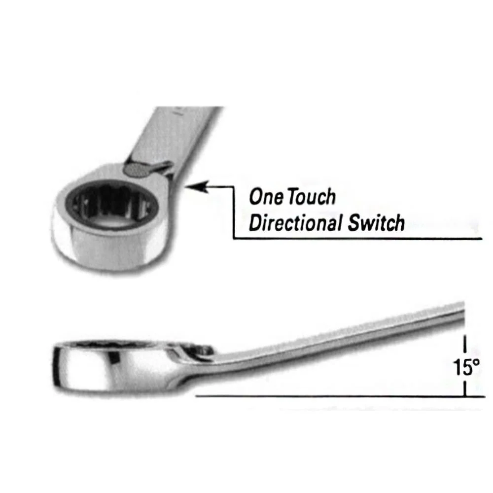Signet Tool Inc. 5/8'' Wisselbaar Gear Wrench - Imperial