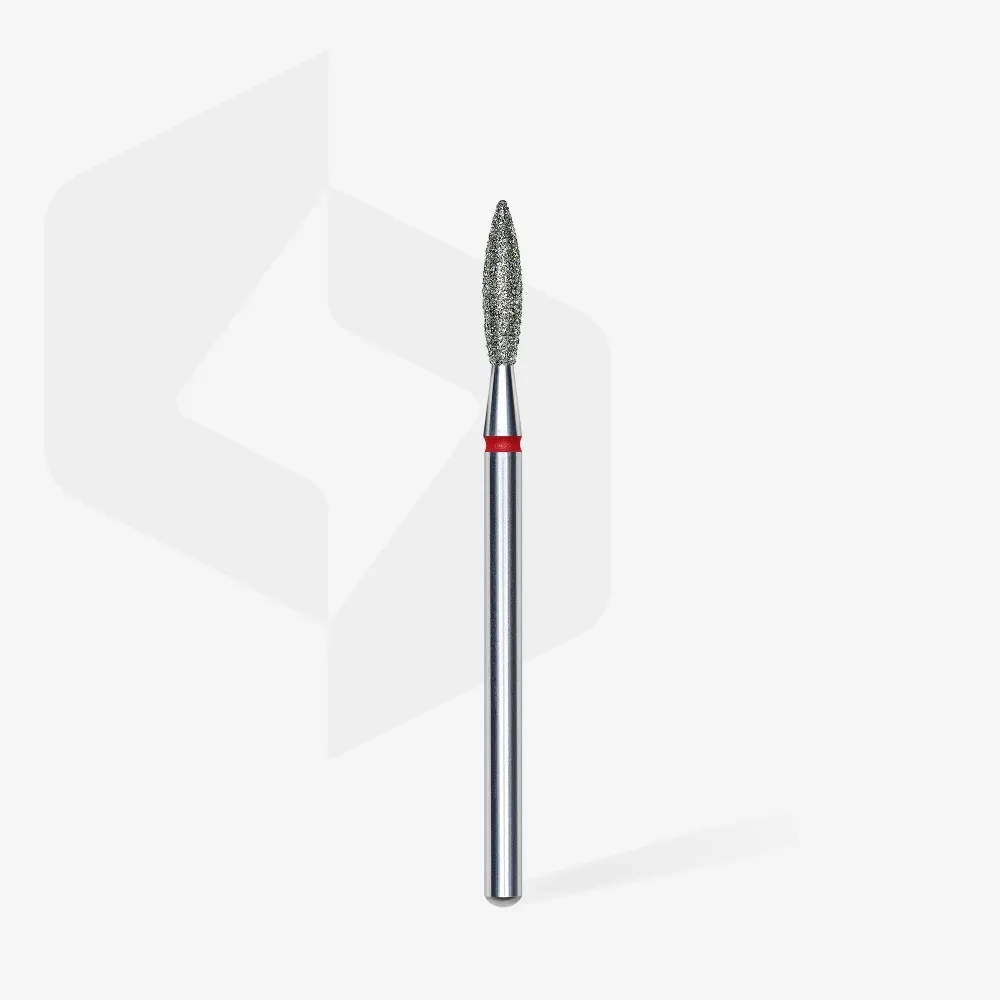 Staleks Diamond Bit - Flame Rood (F) 2.3 / 10mm (346)