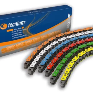 Verzonken kop Cadena TECNIUM 420SV naranja flúor - Paso 420