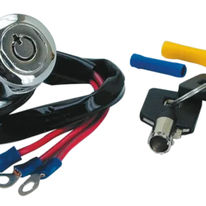 Drie-armige GZP Ign switch rnd key 2 pos #71428-90 Harley-Davidson