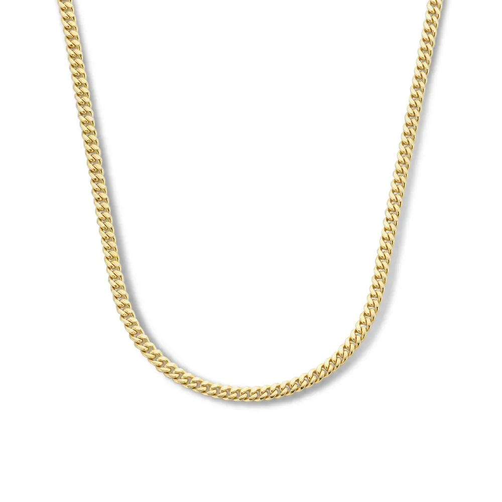 Aidee Julee 14 karaat gouden schakel ketting