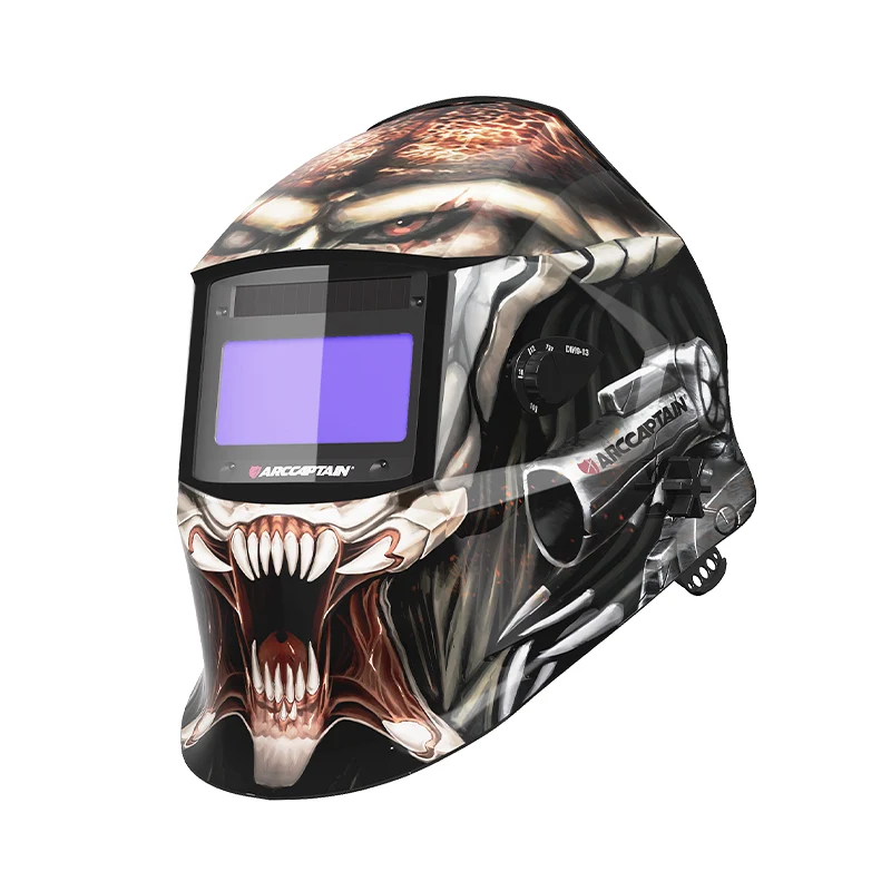 Auto Darkening Helmet Welding Alien Hunter ClearLite X100 voor Hijs- en Hefwerk