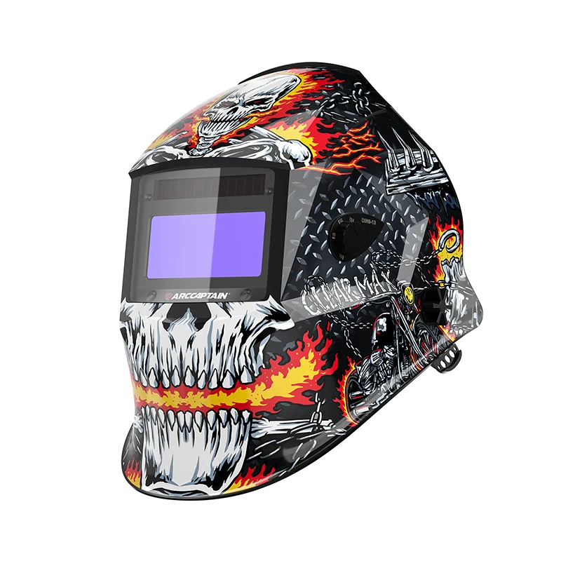 Best Auto Darkening Welding Hood Skull Knight ClearLite X100