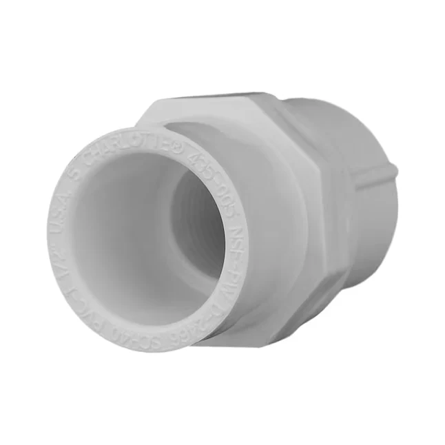 Charlotte Pipe 1-1/4- Schedule 40 VINYL Socket x Female Adapter