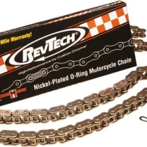 Nickel-Plated O-Ring Chain Harley-Davidson met Veiligheidslengte
