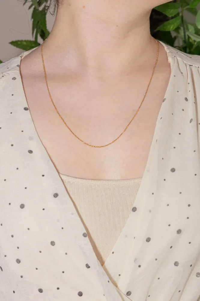 Rose Gold Chain Necklace
