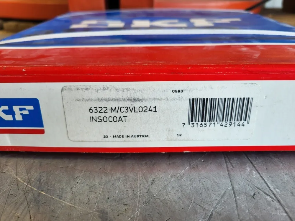 INSOCOAT Radial Deep Groove Ball Bearing 6322M/C3VL0241