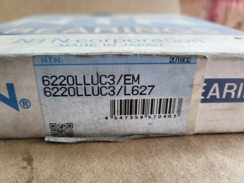 Single Row Radial Ball Bearing - Tweevoudig Sealed 6220LLUC3/EM