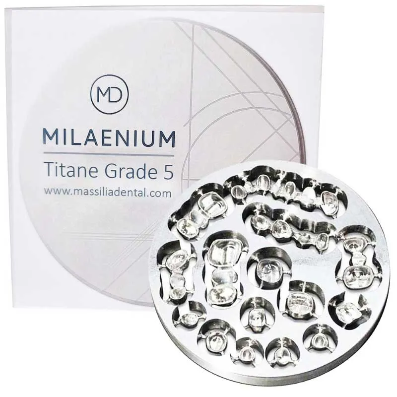 Titanium Disc 98 × 10 mm Grade 5 (TC4) D.L.G